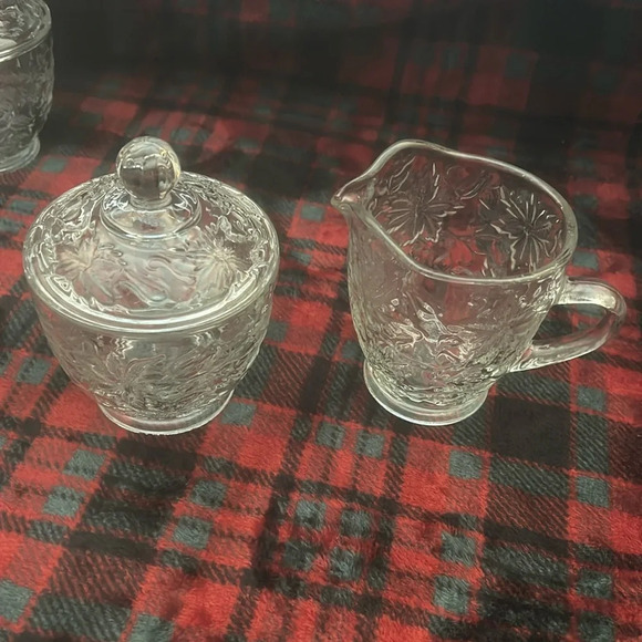 Vintage Princess House Fantasia creamer and sugar bowl set - Picture 1 of 5